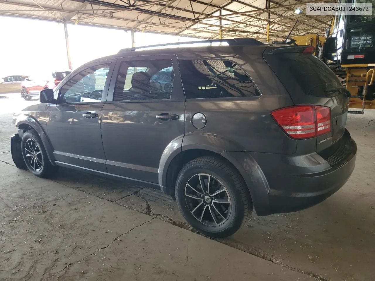 2018 Dodge Journey Se VIN: 3C4PDCAB0JT243672 Lot: 70541004