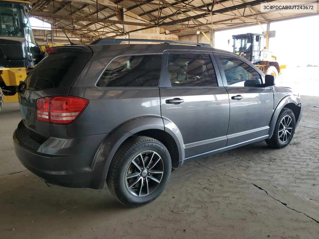 2018 Dodge Journey Se VIN: 3C4PDCAB0JT243672 Lot: 70541004