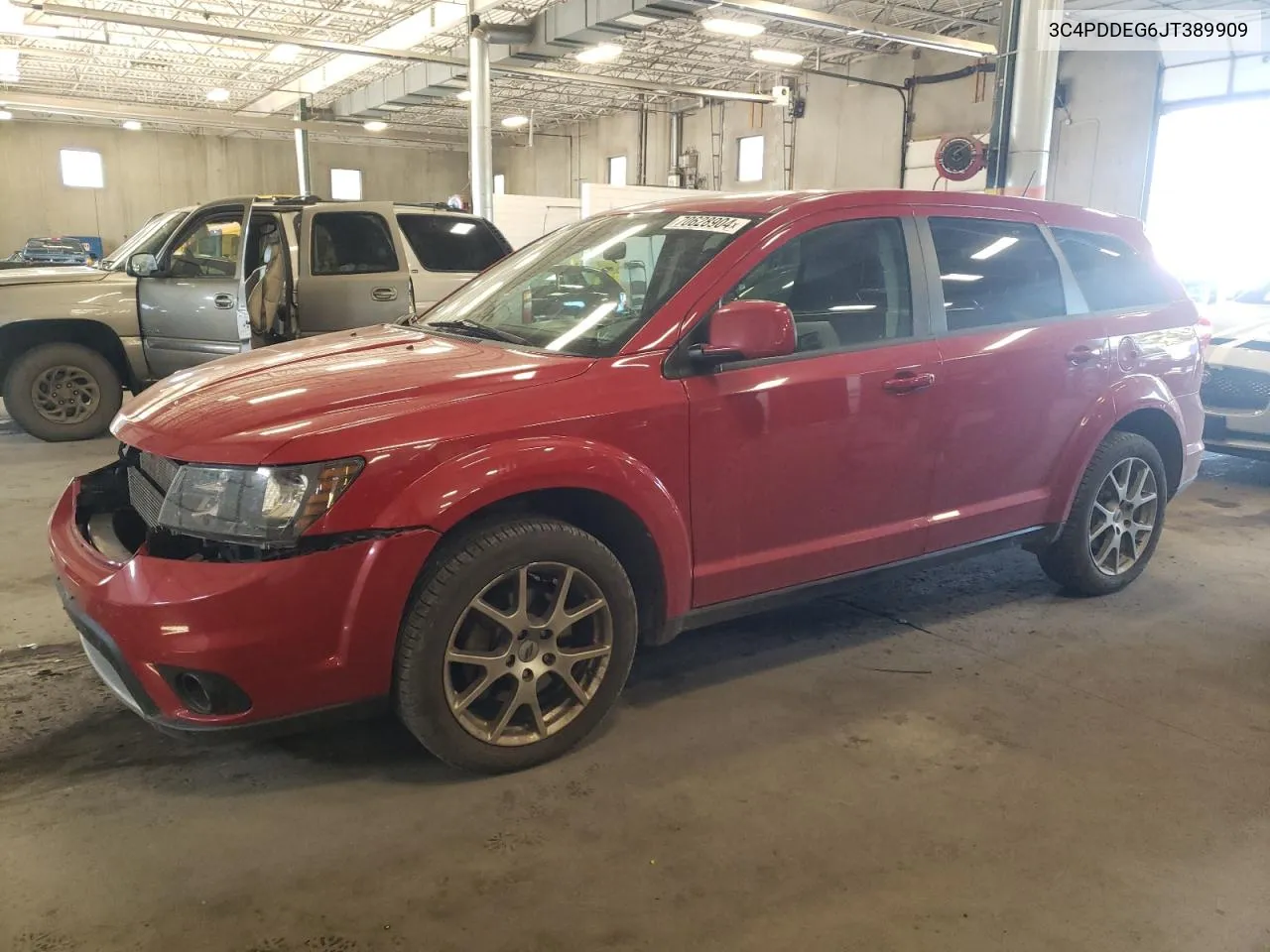 2018 Dodge Journey Gt VIN: 3C4PDDEG6JT389909 Lot: 70628904