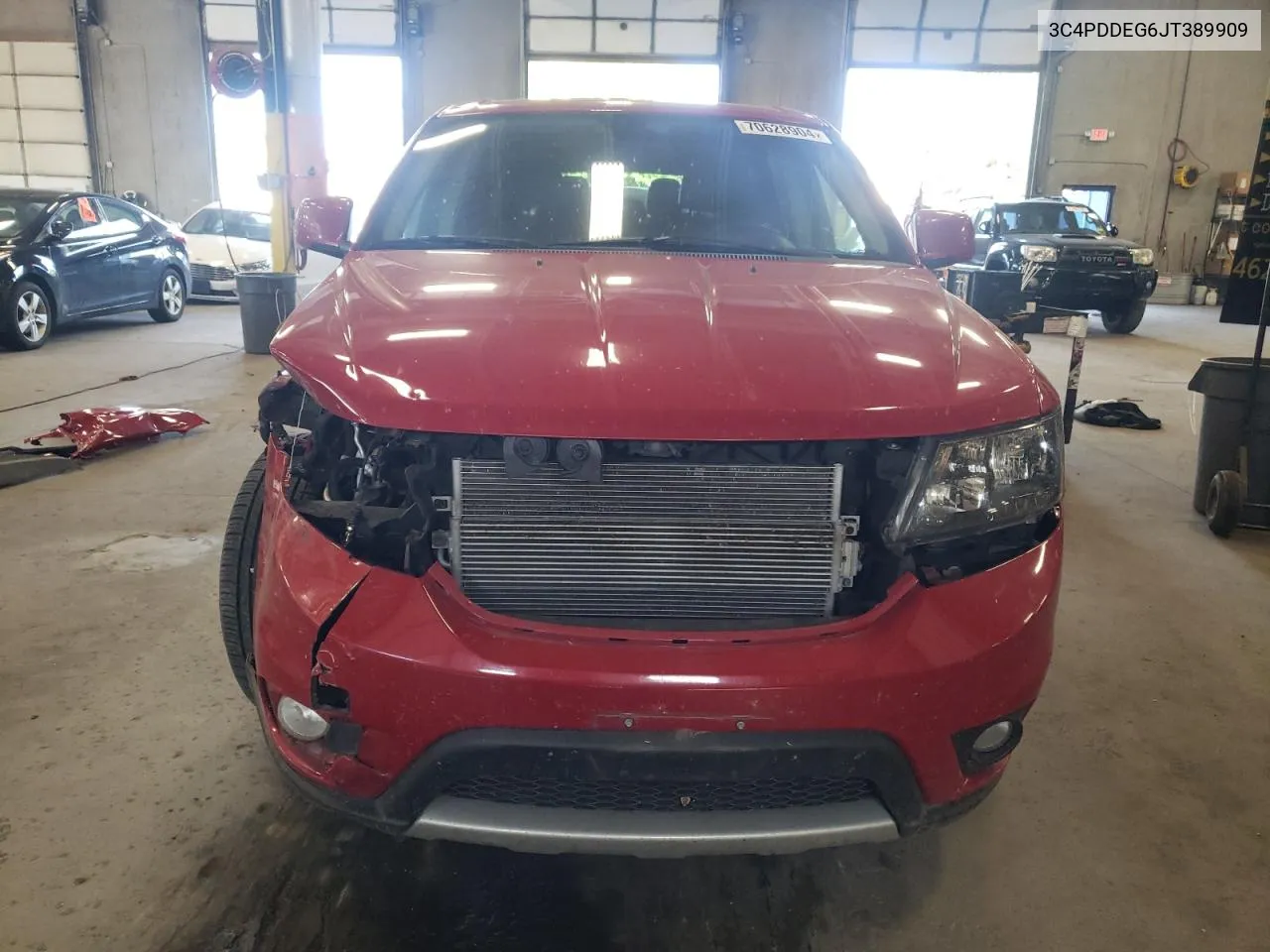 2018 Dodge Journey Gt VIN: 3C4PDDEG6JT389909 Lot: 70628904