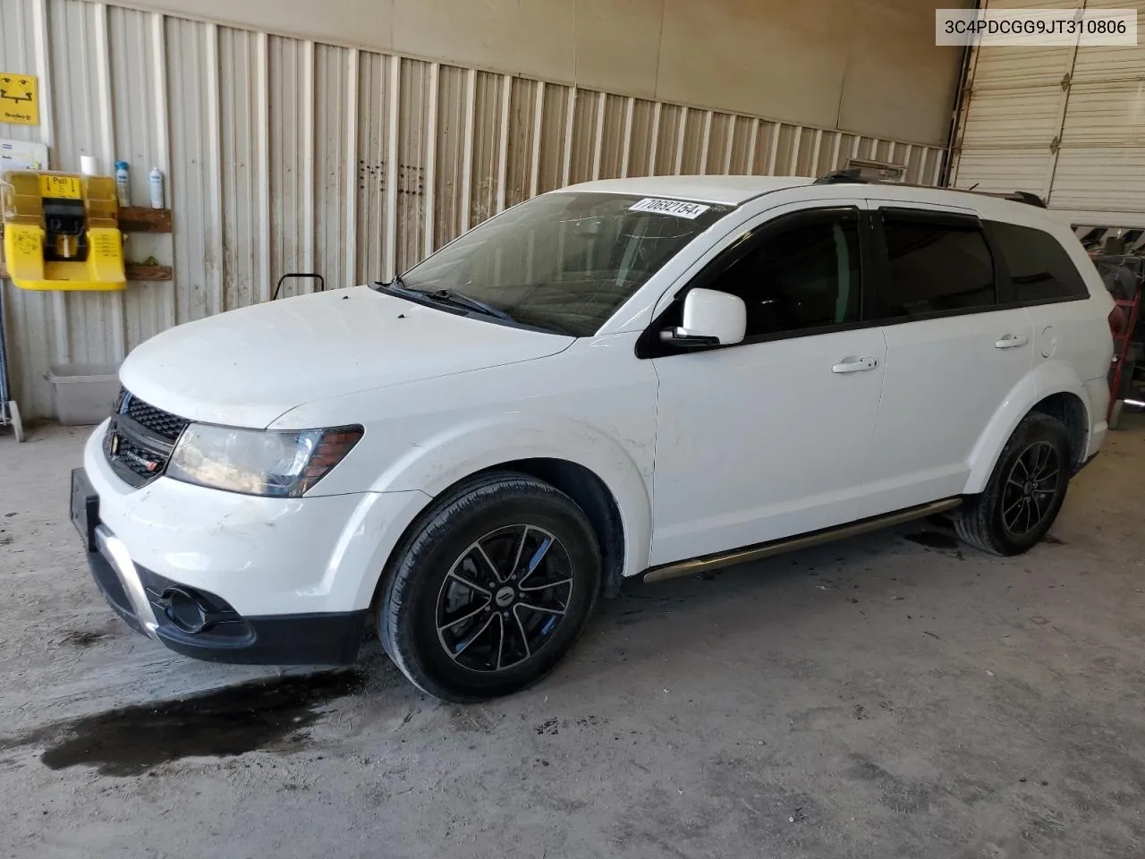 2018 Dodge Journey Crossroad VIN: 3C4PDCGG9JT310806 Lot: 70692154