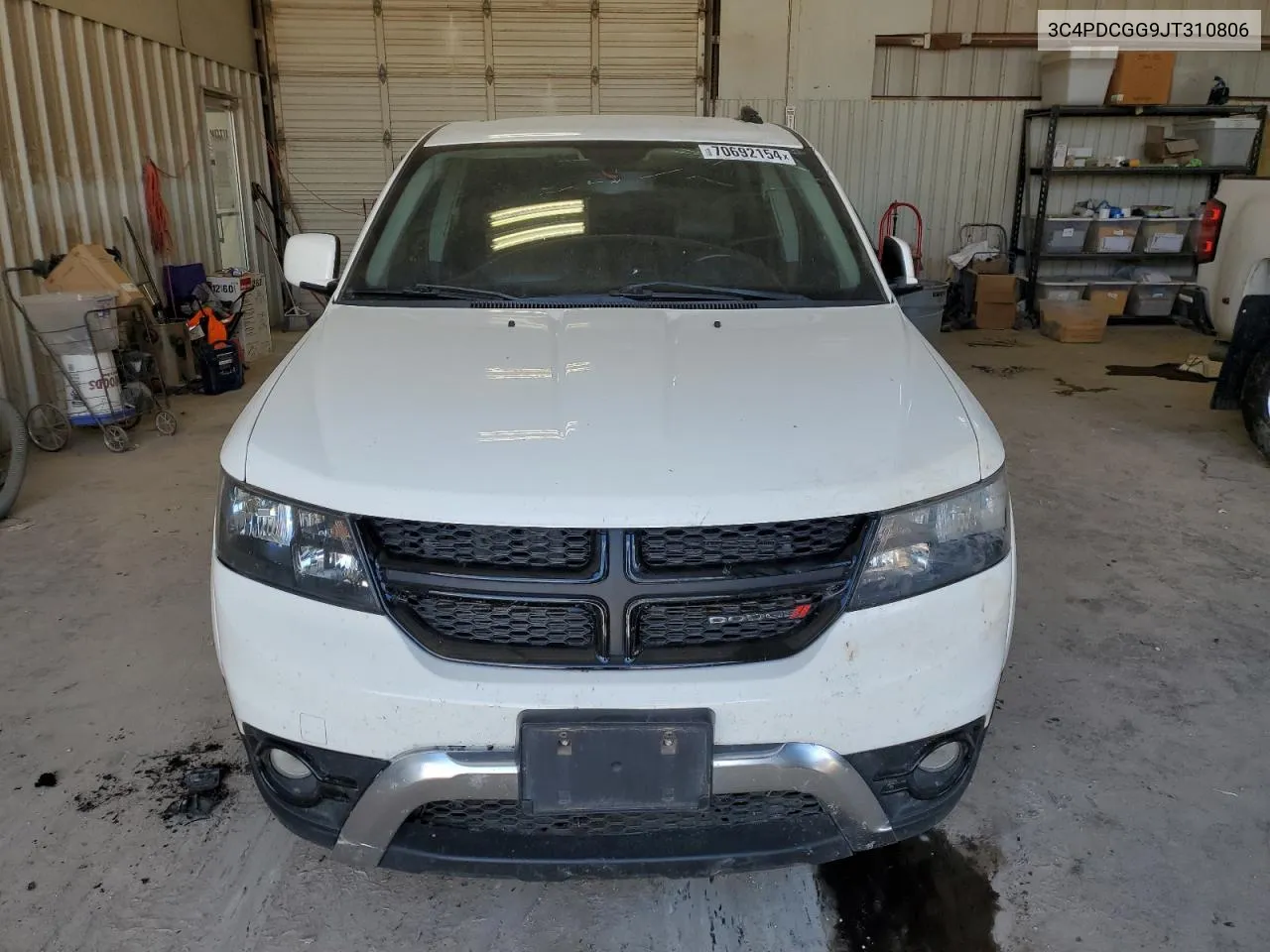 2018 Dodge Journey Crossroad VIN: 3C4PDCGG9JT310806 Lot: 70692154