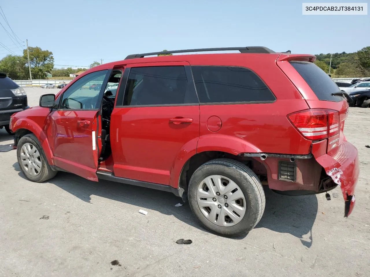 2018 Dodge Journey Se VIN: 3C4PDCAB2JT384131 Lot: 70699984