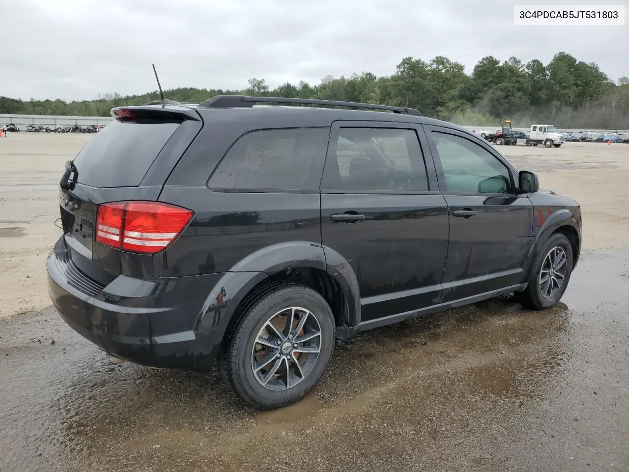 2018 Dodge Journey Se VIN: 3C4PDCAB5JT531803 Lot: 70710814