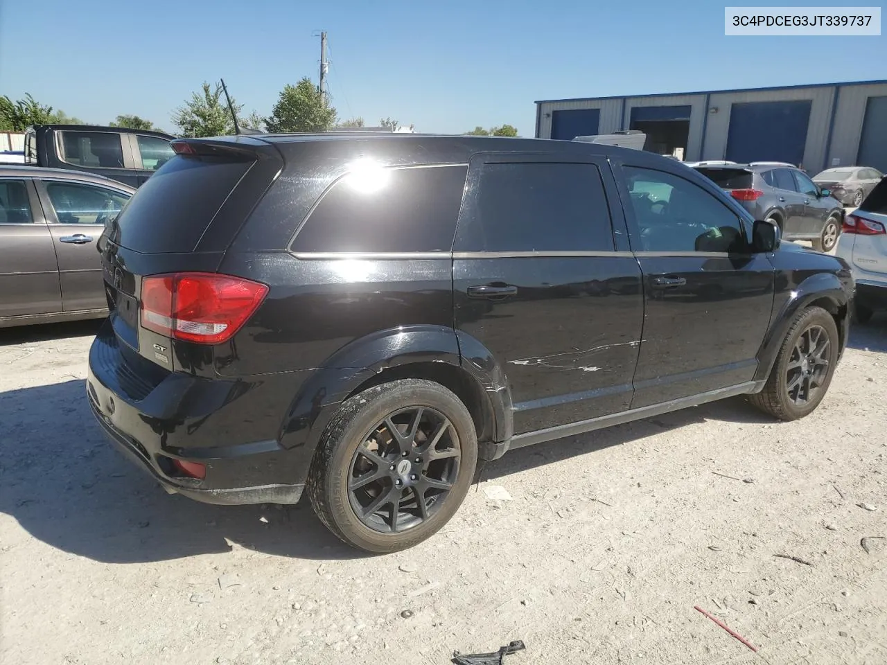 2018 Dodge Journey Gt VIN: 3C4PDCEG3JT339737 Lot: 70811894