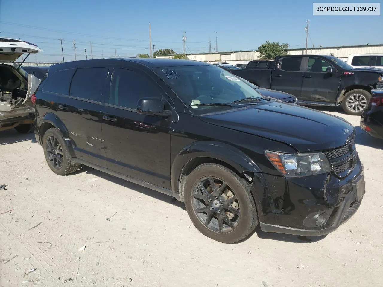 2018 Dodge Journey Gt VIN: 3C4PDCEG3JT339737 Lot: 70811894