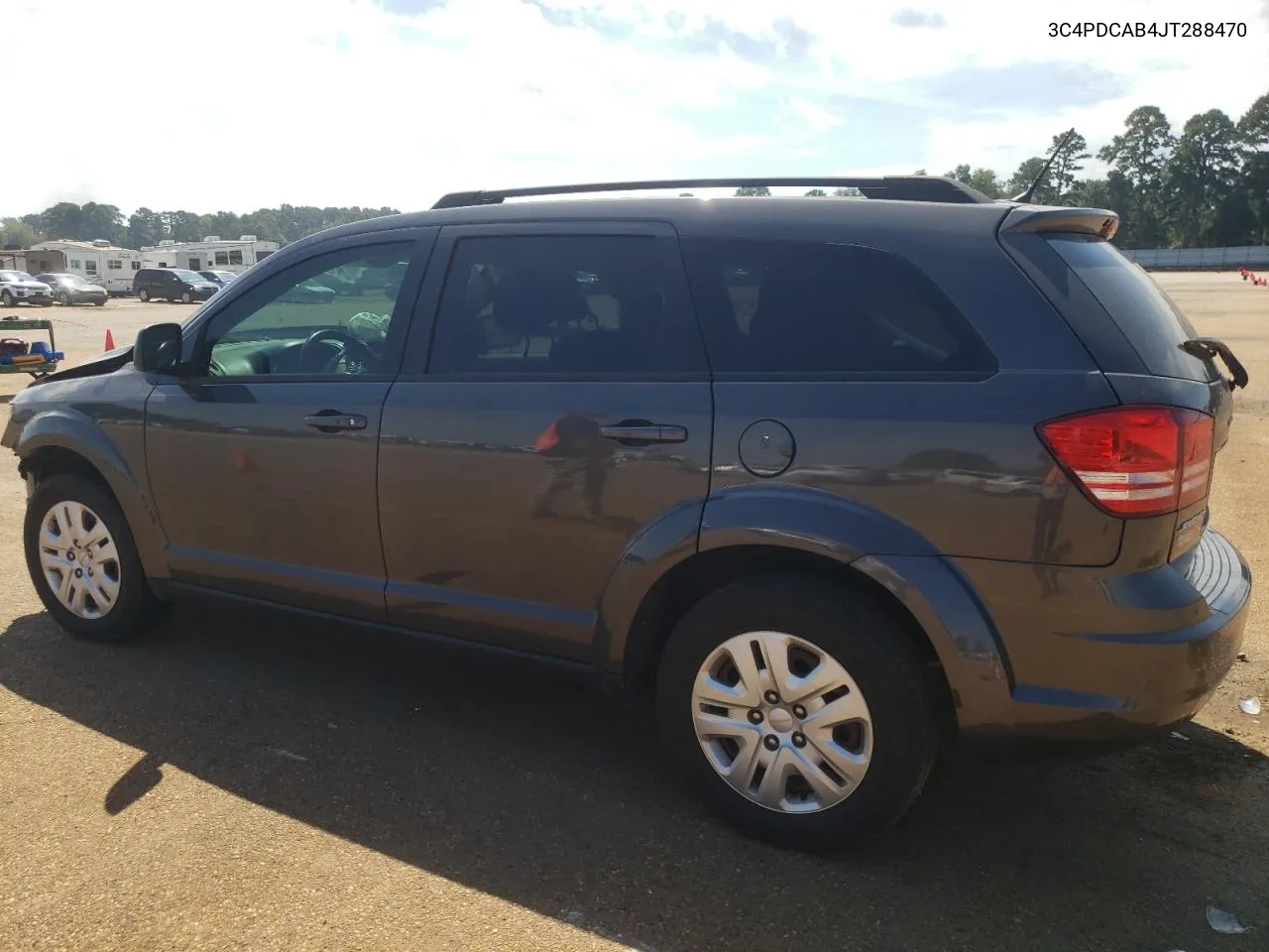 2018 Dodge Journey Se VIN: 3C4PDCAB4JT288470 Lot: 70828254