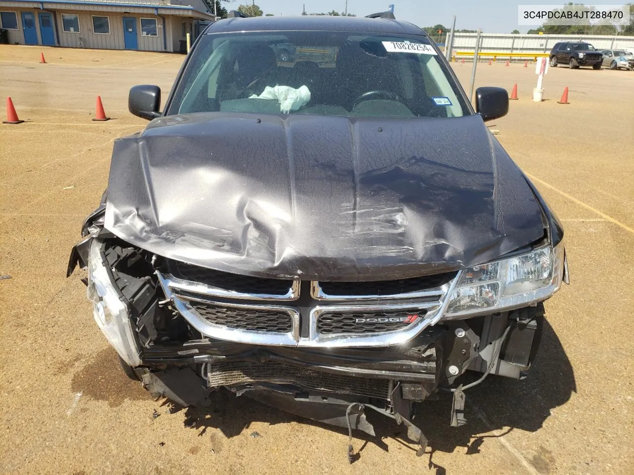 2018 Dodge Journey Se VIN: 3C4PDCAB4JT288470 Lot: 70828254