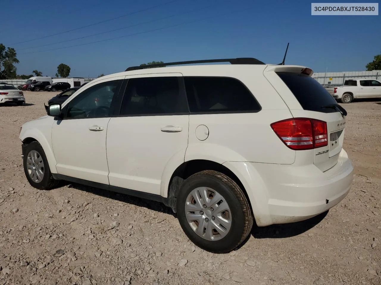 2018 Dodge Journey Se VIN: 3C4PDCABXJT528430 Lot: 70846704