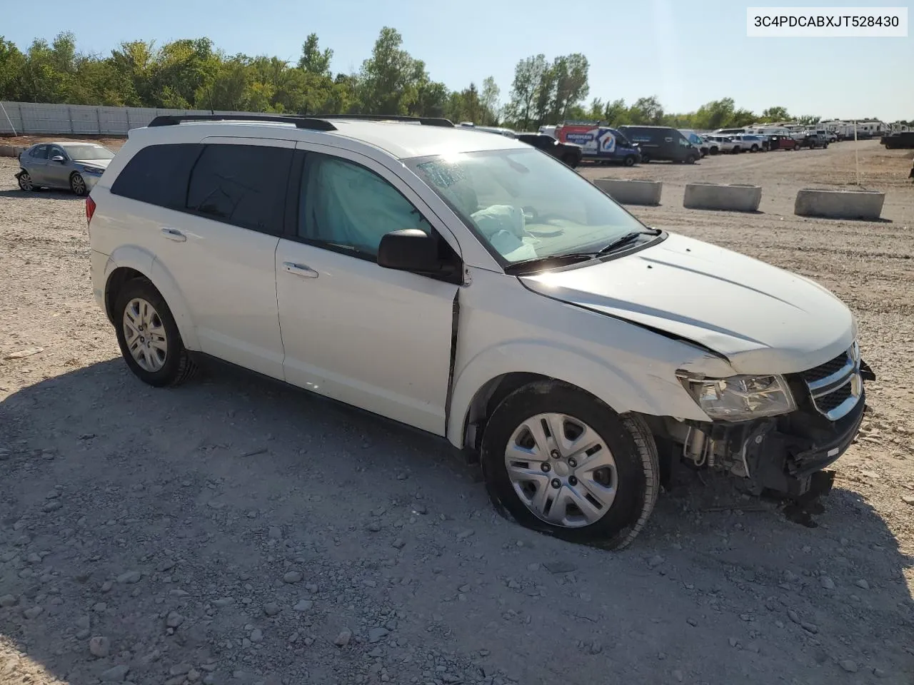 2018 Dodge Journey Se VIN: 3C4PDCABXJT528430 Lot: 70846704