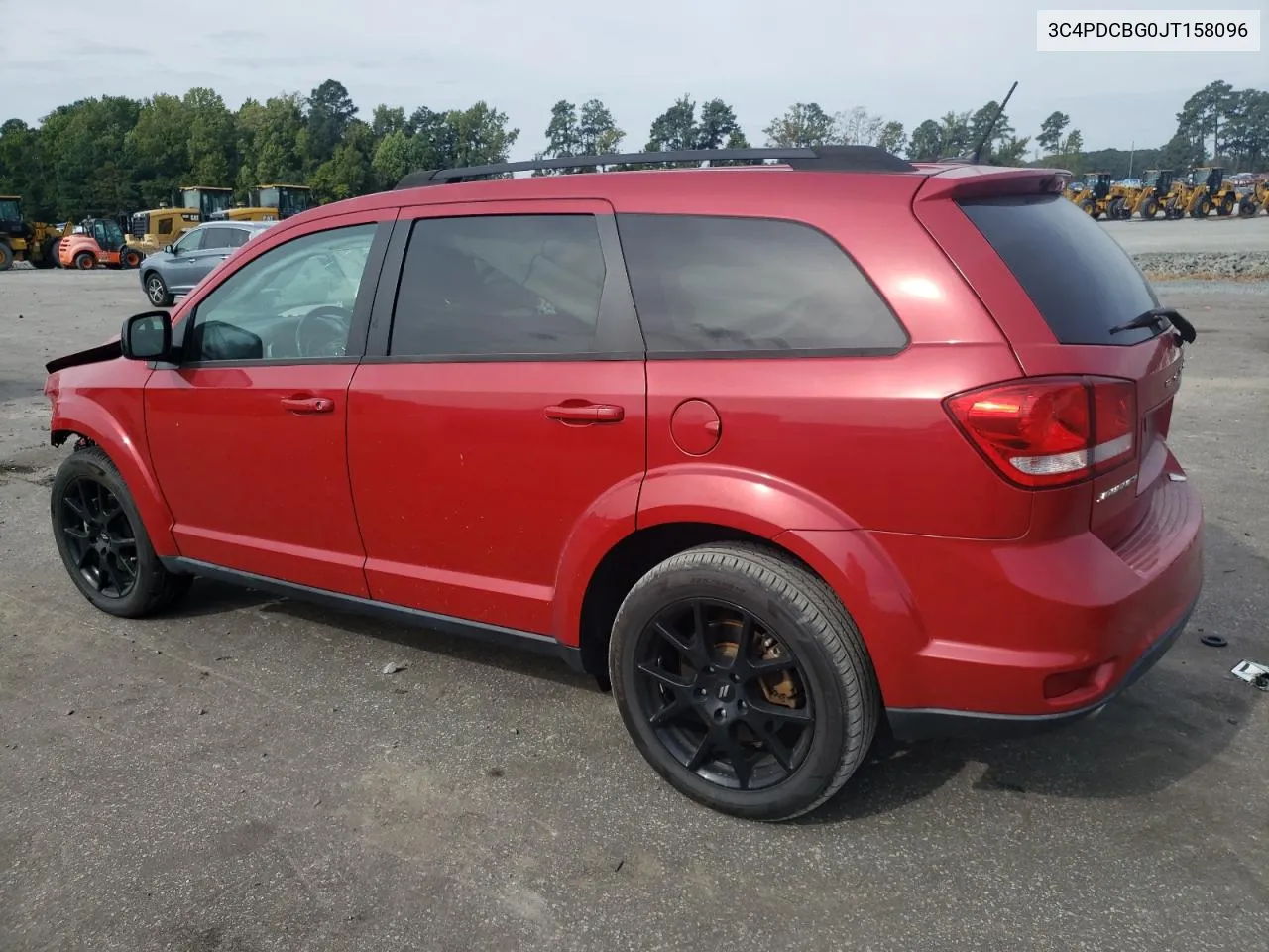 2018 Dodge Journey Sxt VIN: 3C4PDCBG0JT158096 Lot: 70927624