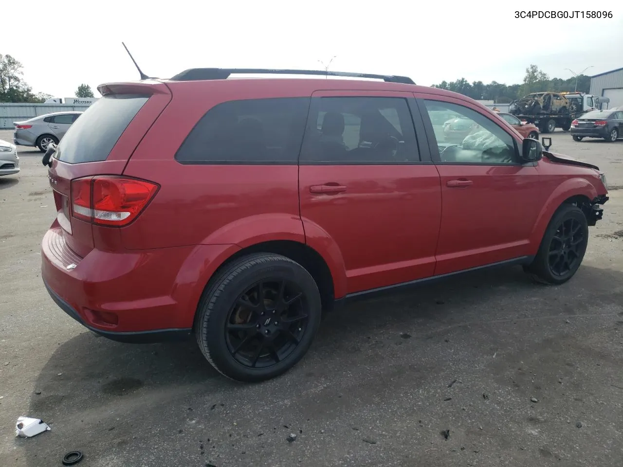 2018 Dodge Journey Sxt VIN: 3C4PDCBG0JT158096 Lot: 70927624