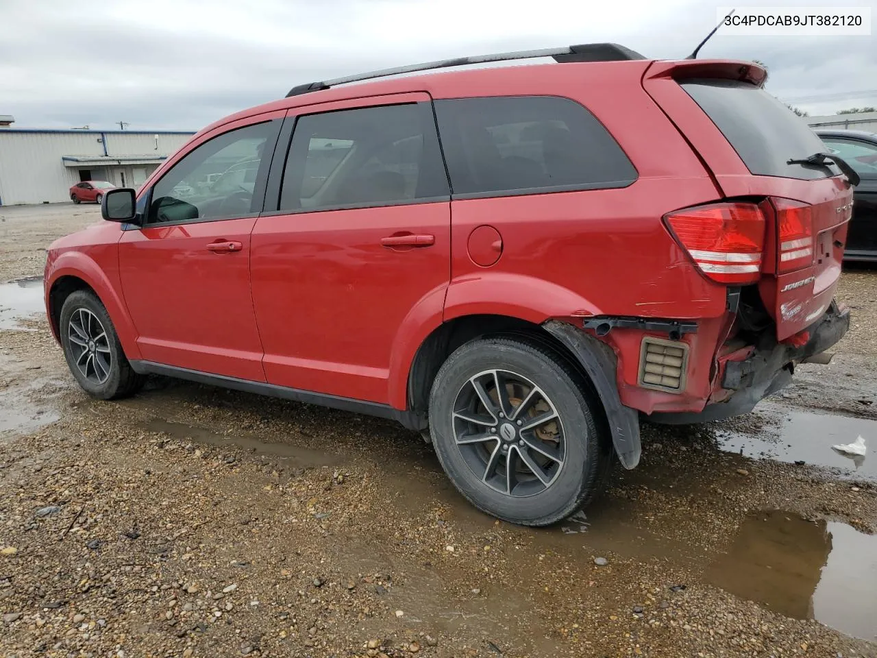 2018 Dodge Journey Se VIN: 3C4PDCAB9JT382120 Lot: 71019624