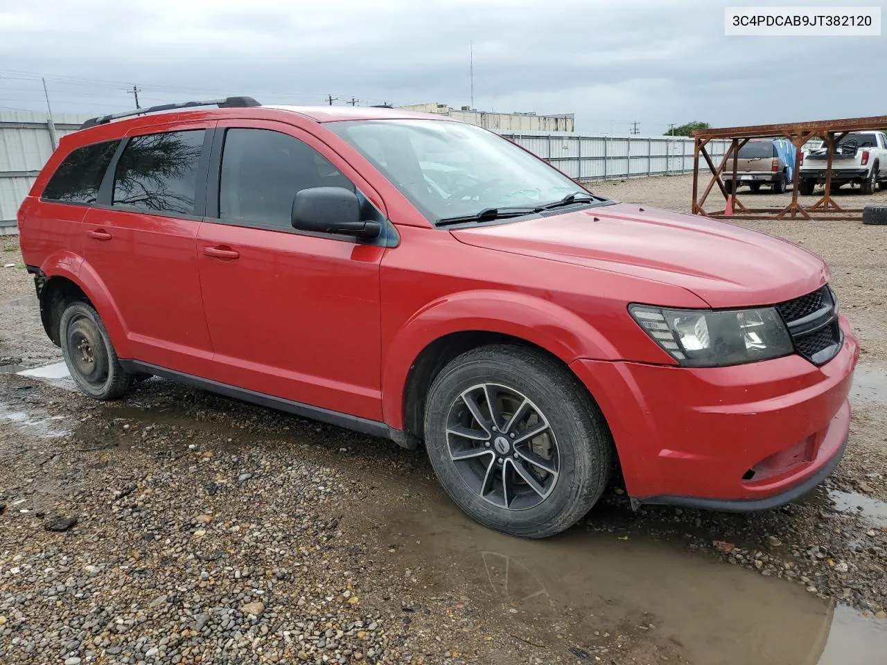 2018 Dodge Journey Se VIN: 3C4PDCAB9JT382120 Lot: 71019624