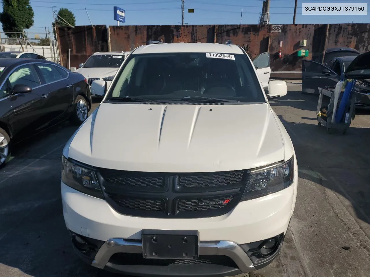 2018 Dodge Journey Crossroad VIN: 3C4PDCGGXJT379150 Lot: 71052544