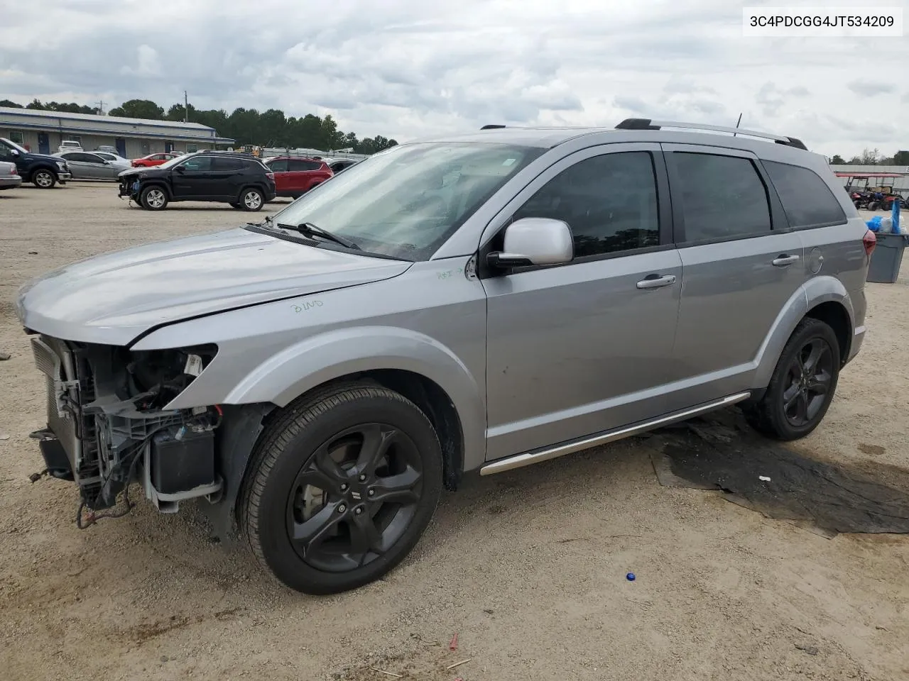 2018 Dodge Journey Crossroad VIN: 3C4PDCGG4JT534209 Lot: 71108334