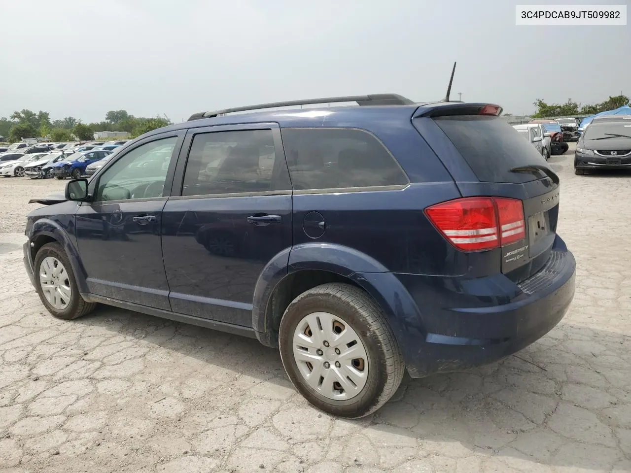 2018 Dodge Journey Se VIN: 3C4PDCAB9JT509982 Lot: 71200594