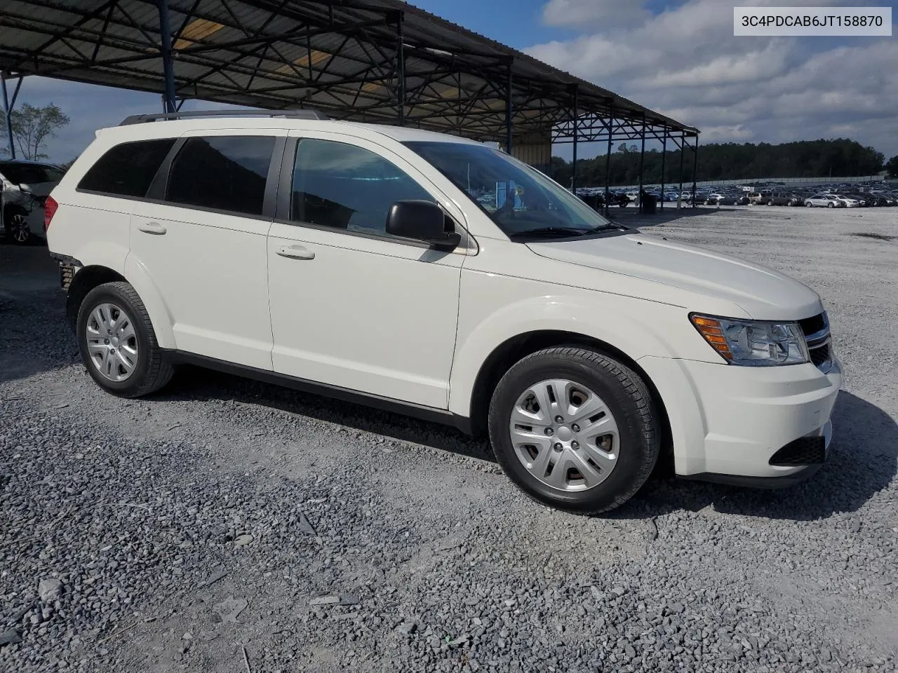 2018 Dodge Journey Se VIN: 3C4PDCAB6JT158870 Lot: 71539154