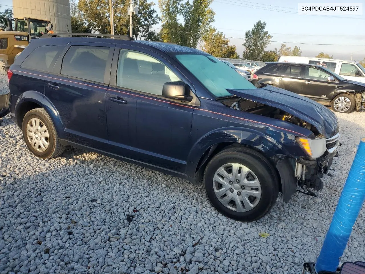 2018 Dodge Journey Se VIN: 3C4PDCAB4JT524597 Lot: 71542834