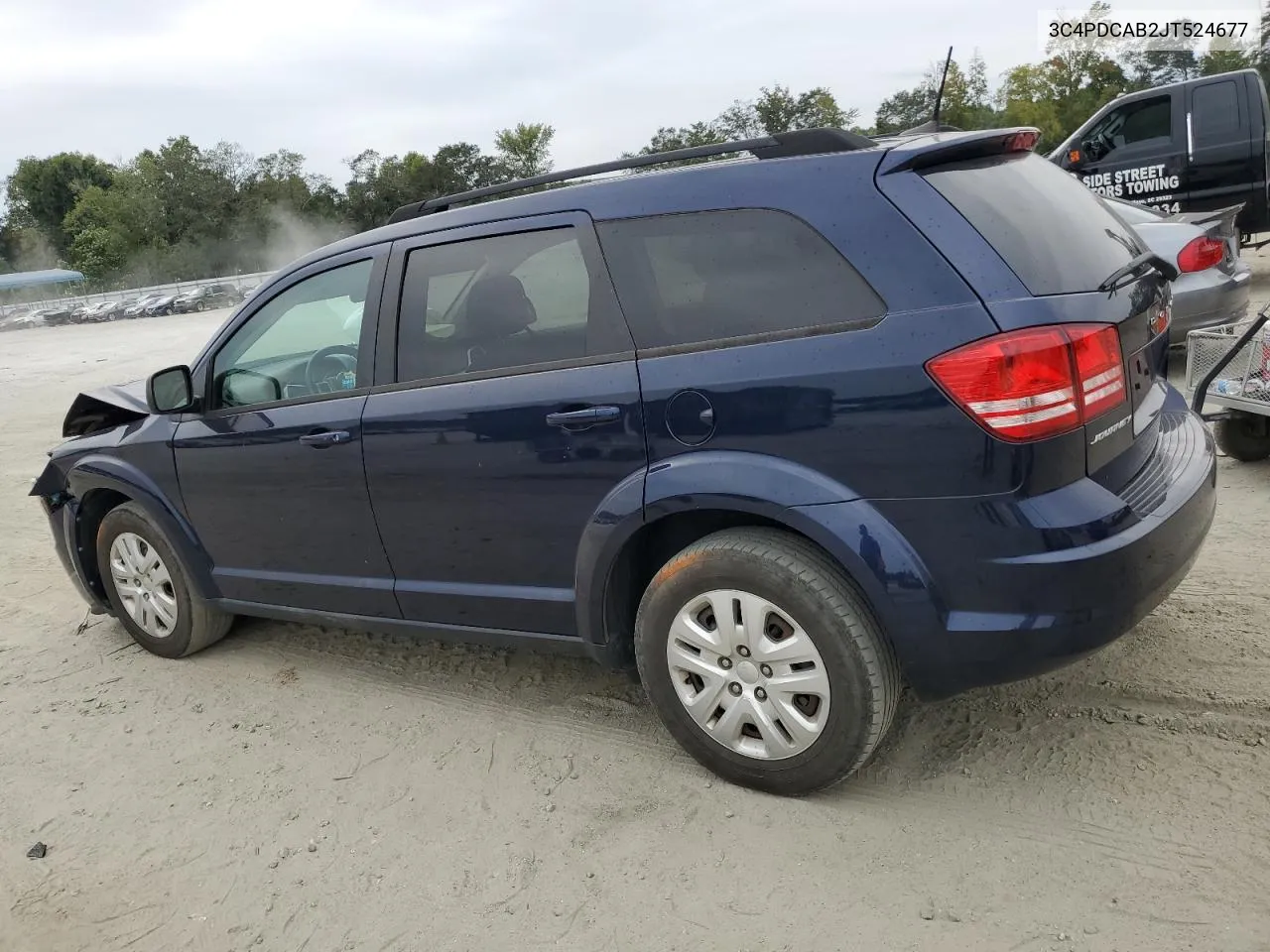 2018 Dodge Journey Se VIN: 3C4PDCAB2JT524677 Lot: 71553534