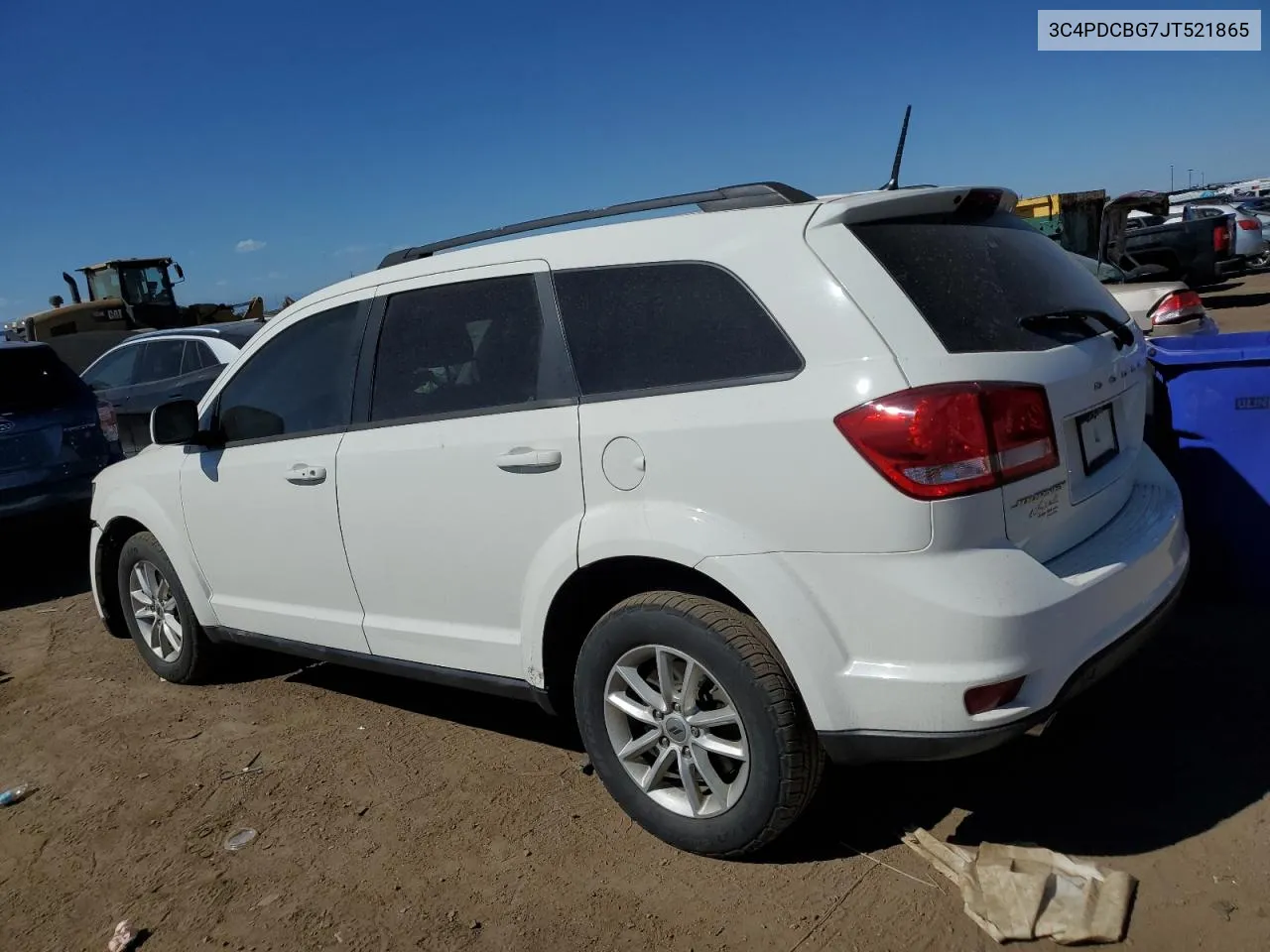 2018 Dodge Journey Sxt VIN: 3C4PDCBG7JT521865 Lot: 71640894