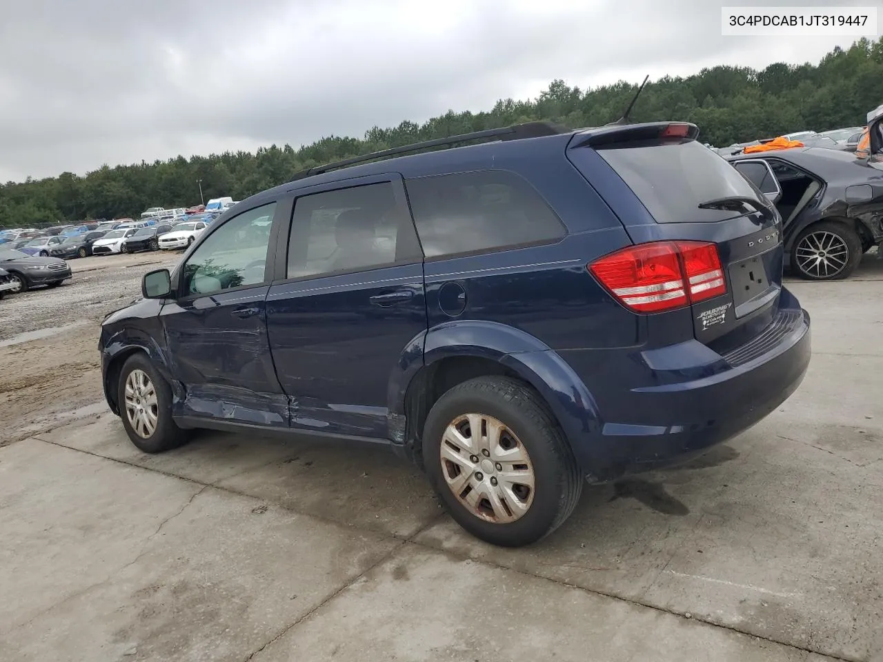 2018 Dodge Journey Se VIN: 3C4PDCAB1JT319447 Lot: 71786644