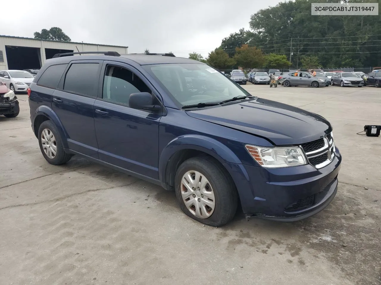 2018 Dodge Journey Se VIN: 3C4PDCAB1JT319447 Lot: 71786644