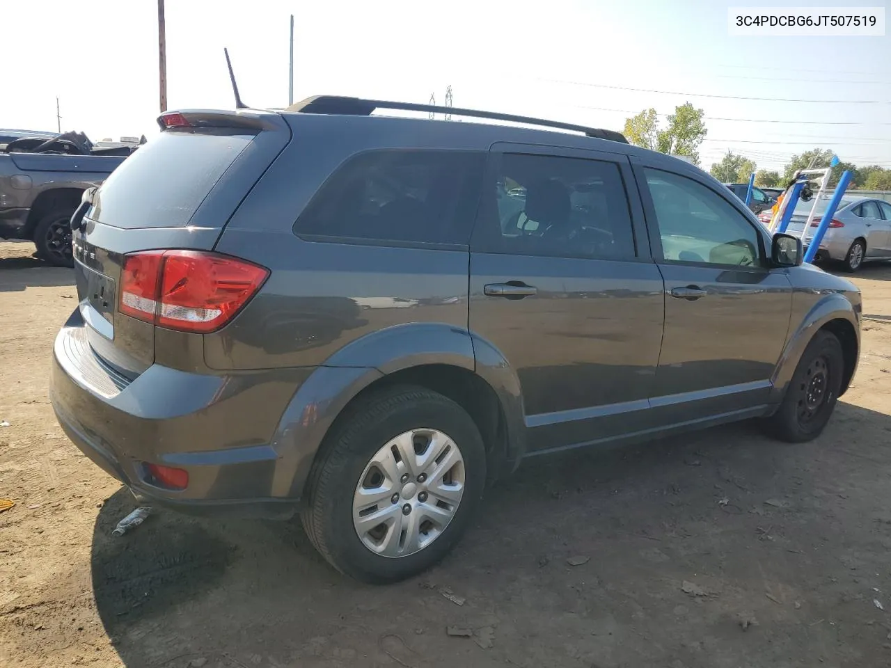 2018 Dodge Journey Sxt VIN: 3C4PDCBG6JT507519 Lot: 71828874