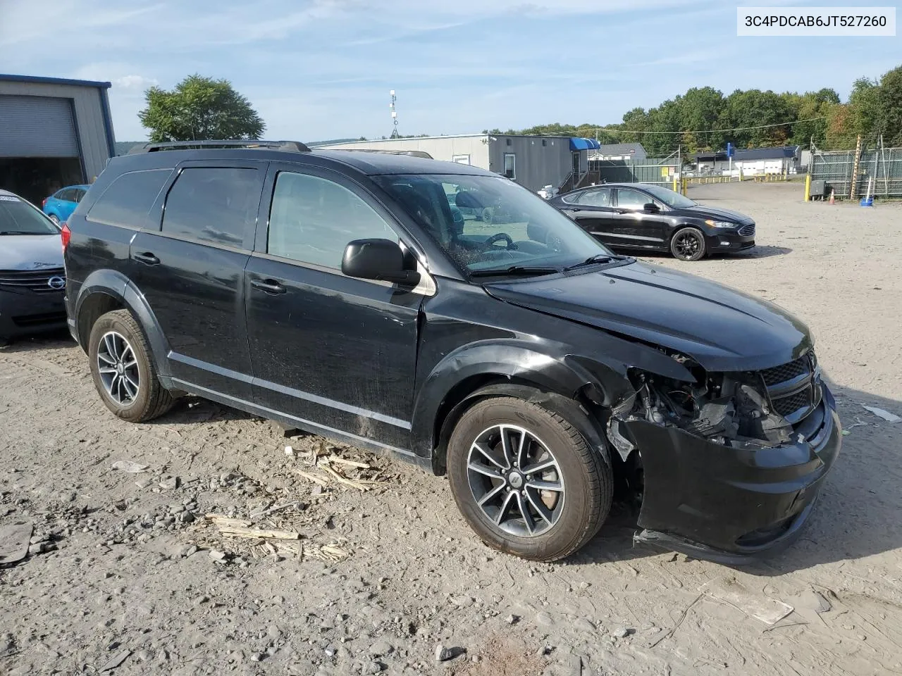 2018 Dodge Journey Se VIN: 3C4PDCAB6JT527260 Lot: 71851514