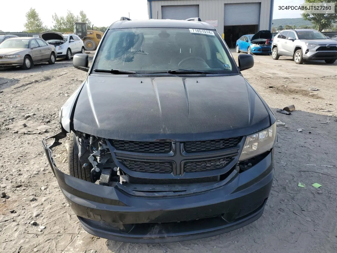 2018 Dodge Journey Se VIN: 3C4PDCAB6JT527260 Lot: 71851514