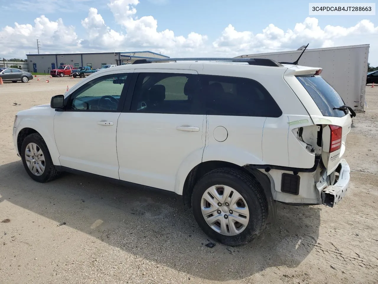 2018 Dodge Journey Se VIN: 3C4PDCAB4JT288663 Lot: 71937814