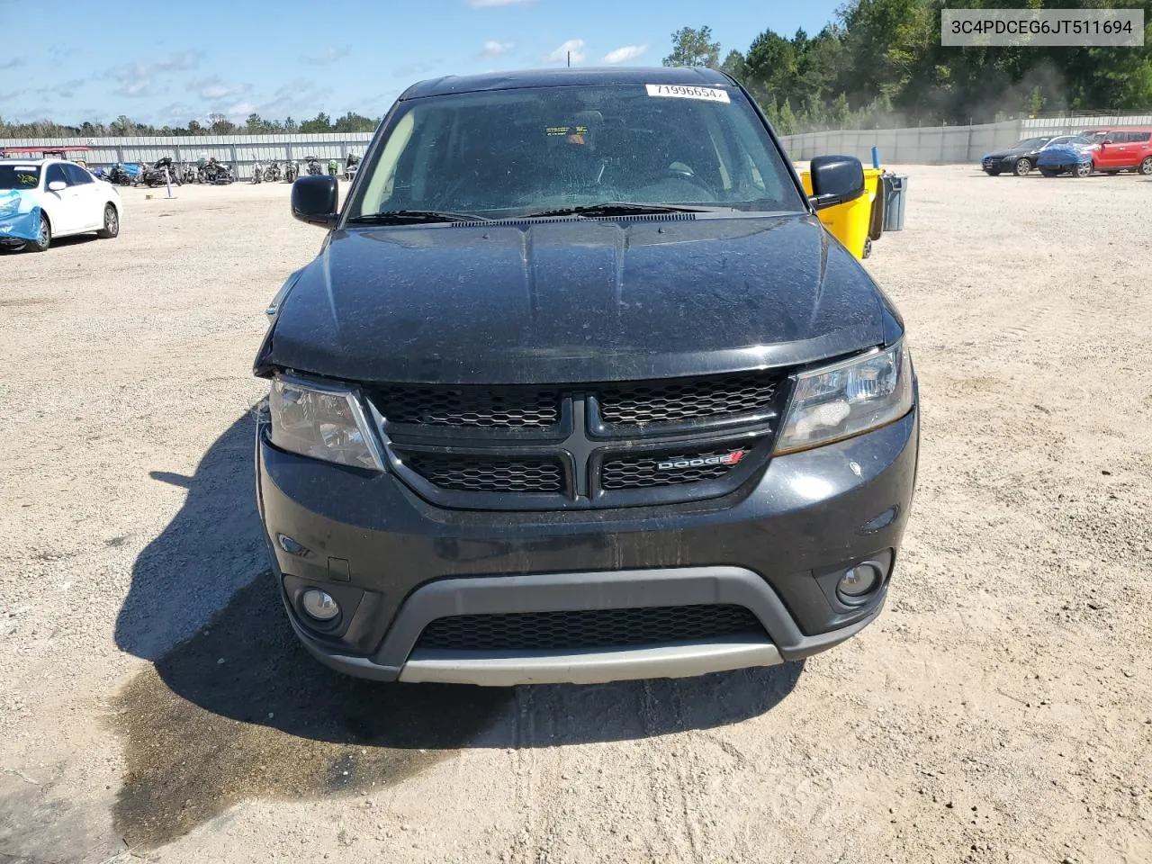 2018 Dodge Journey Gt VIN: 3C4PDCEG6JT511694 Lot: 71996654