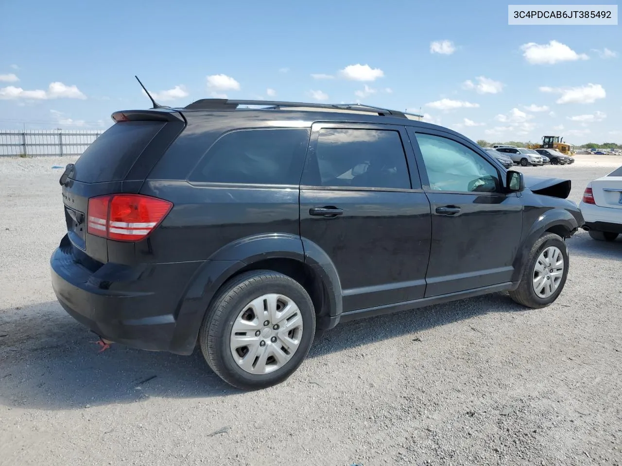 2018 Dodge Journey Se VIN: 3C4PDCAB6JT385492 Lot: 72004454