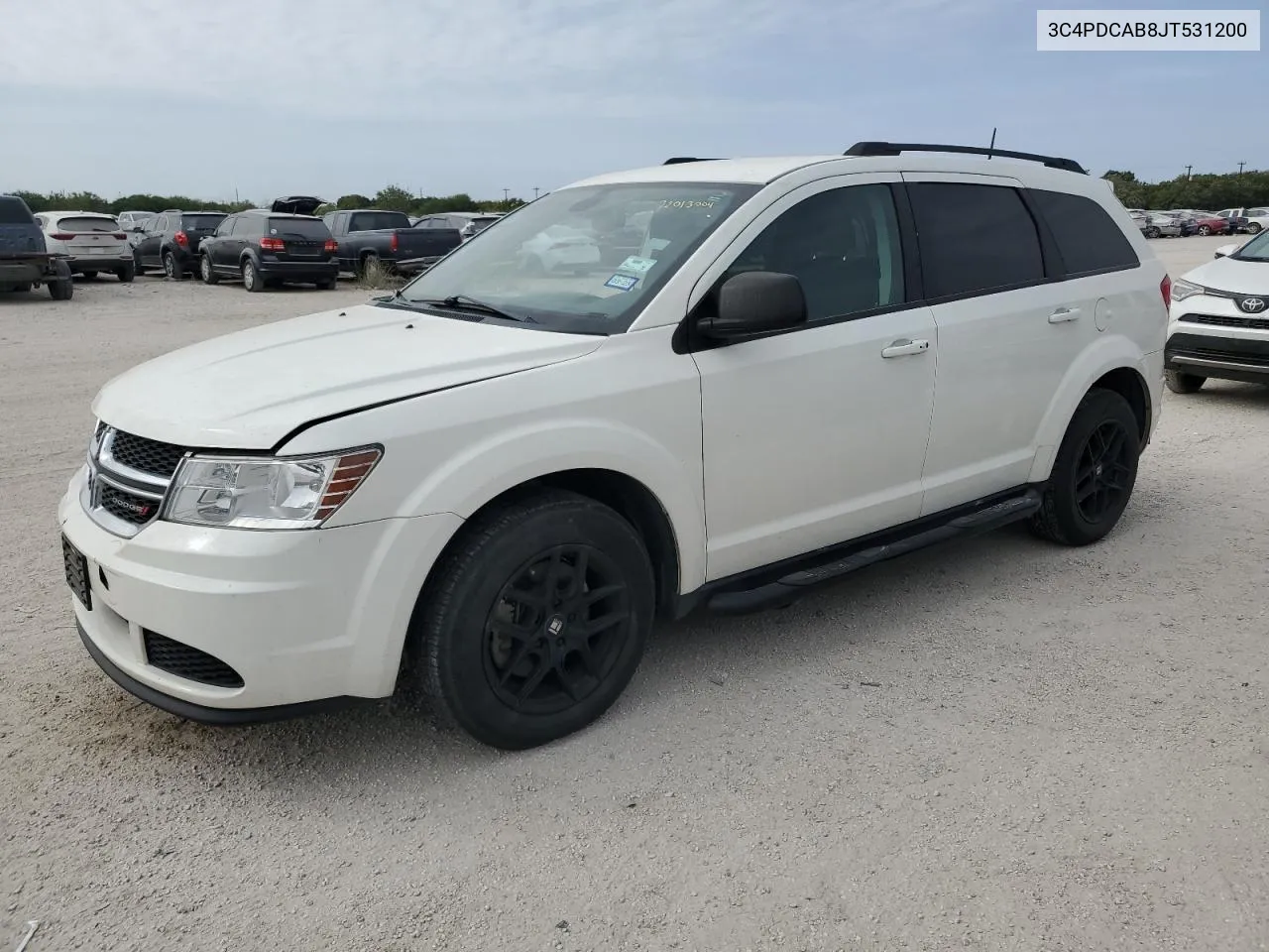 2018 Dodge Journey Se VIN: 3C4PDCAB8JT531200 Lot: 72013004