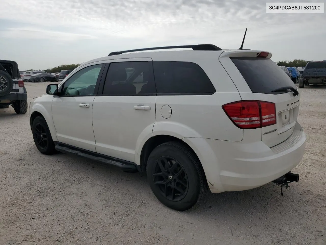 2018 Dodge Journey Se VIN: 3C4PDCAB8JT531200 Lot: 72013004