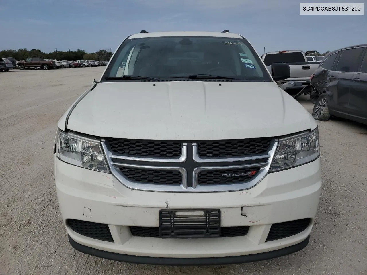 2018 Dodge Journey Se VIN: 3C4PDCAB8JT531200 Lot: 72013004