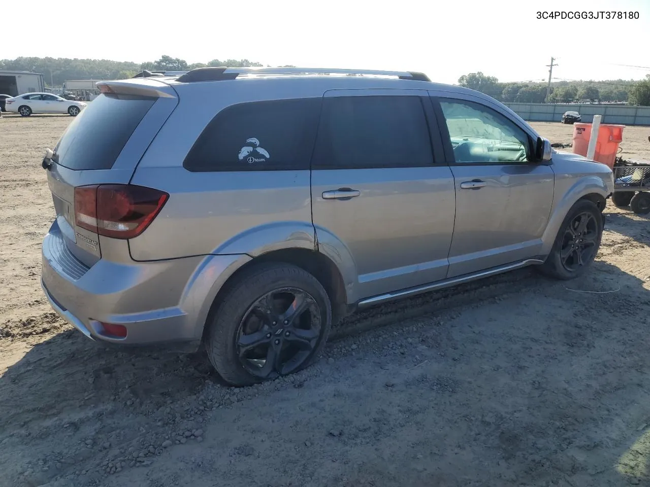 2018 Dodge Journey Crossroad VIN: 3C4PDCGG3JT378180 Lot: 72019674