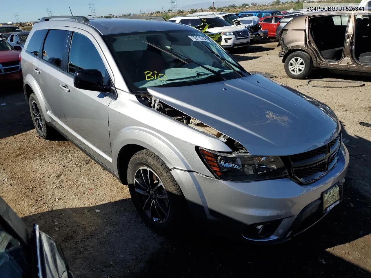 3C4PDCBG9JT526341 2018 Dodge Journey Sxt