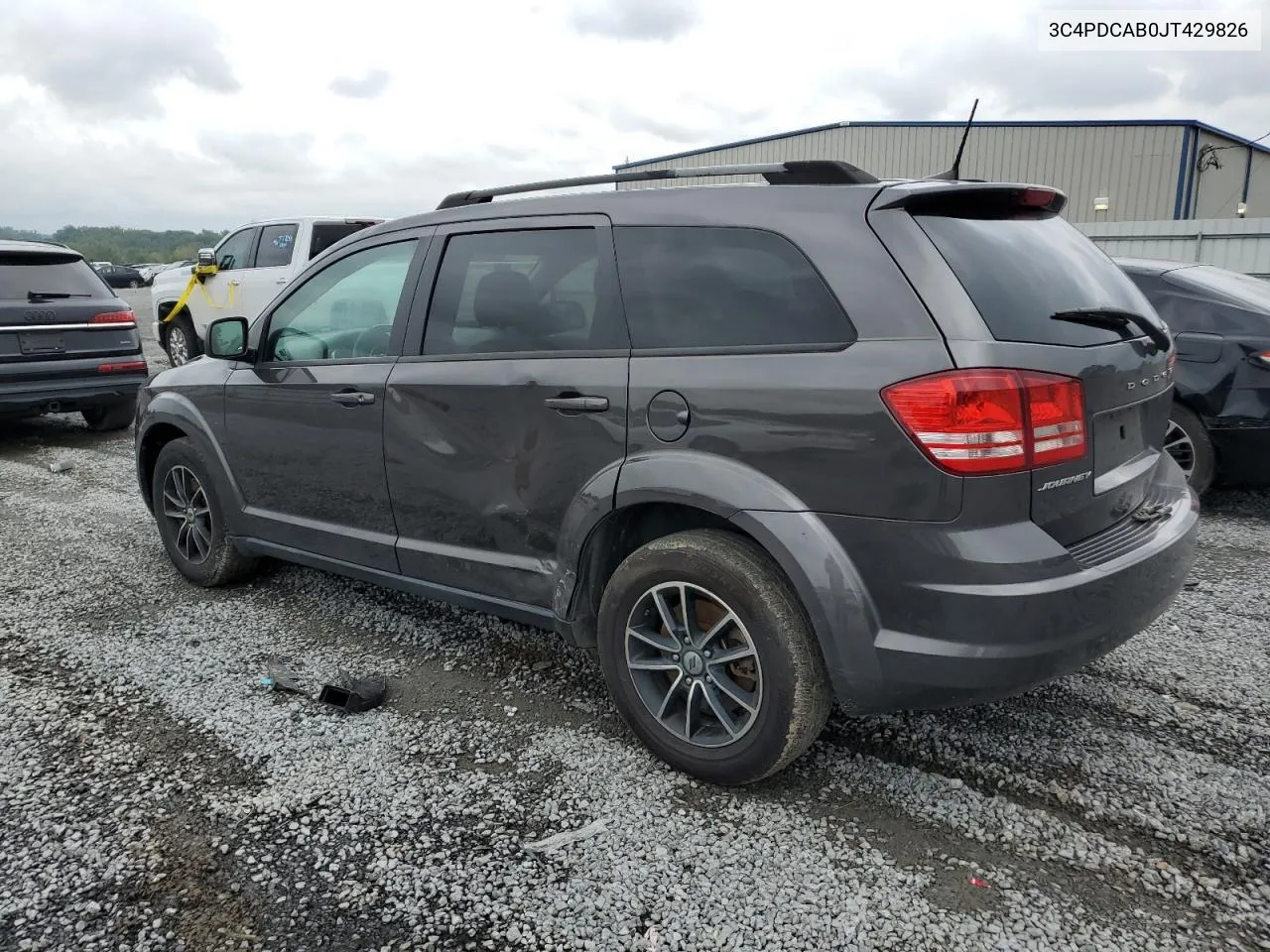 2018 Dodge Journey Se VIN: 3C4PDCAB0JT429826 Lot: 72250394