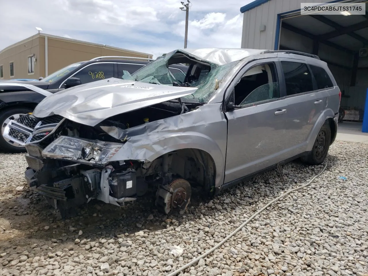 2018 Dodge Journey Se VIN: 3C4PDCAB6JT531745 Lot: 72299604