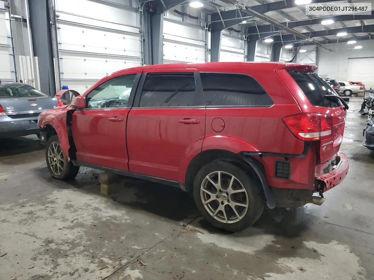 2018 Dodge Journey Gt VIN: 3C4PDDEG1JT296487 Lot: 72374674