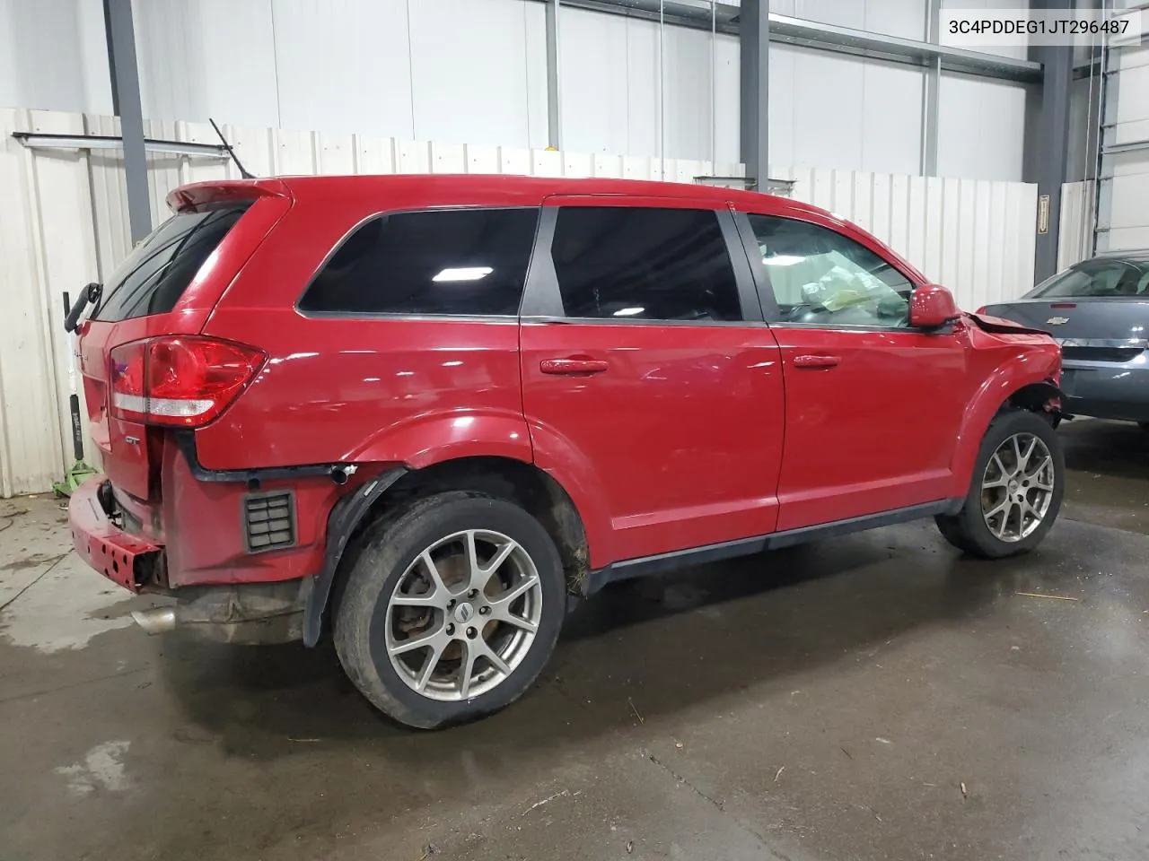 2018 Dodge Journey Gt VIN: 3C4PDDEG1JT296487 Lot: 72374674