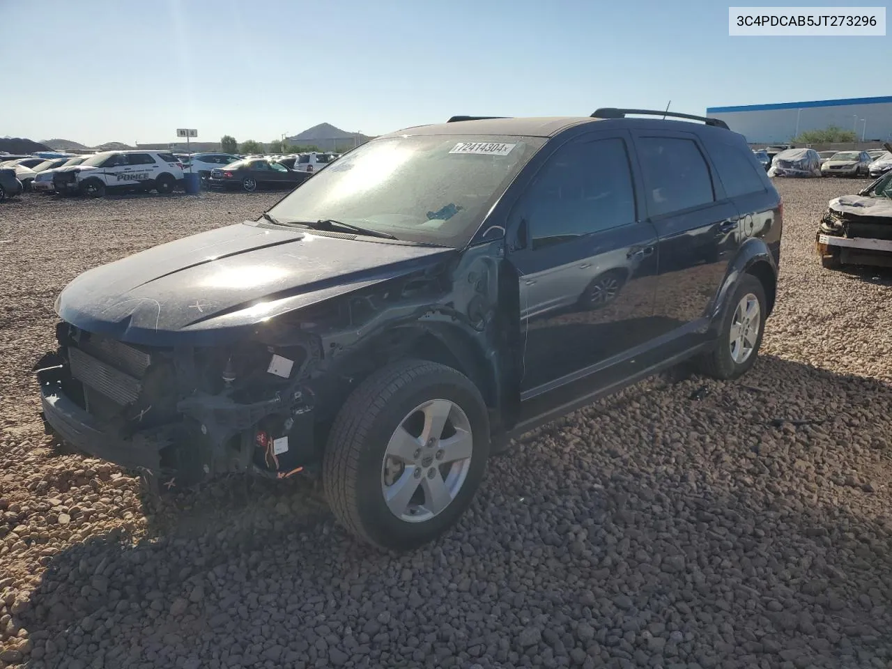 2018 Dodge Journey Se VIN: 3C4PDCAB5JT273296 Lot: 72414304