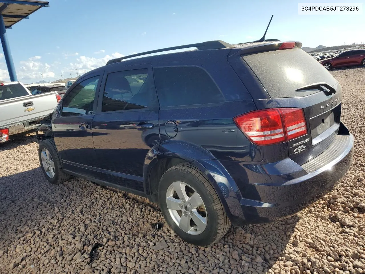 2018 Dodge Journey Se VIN: 3C4PDCAB5JT273296 Lot: 72414304