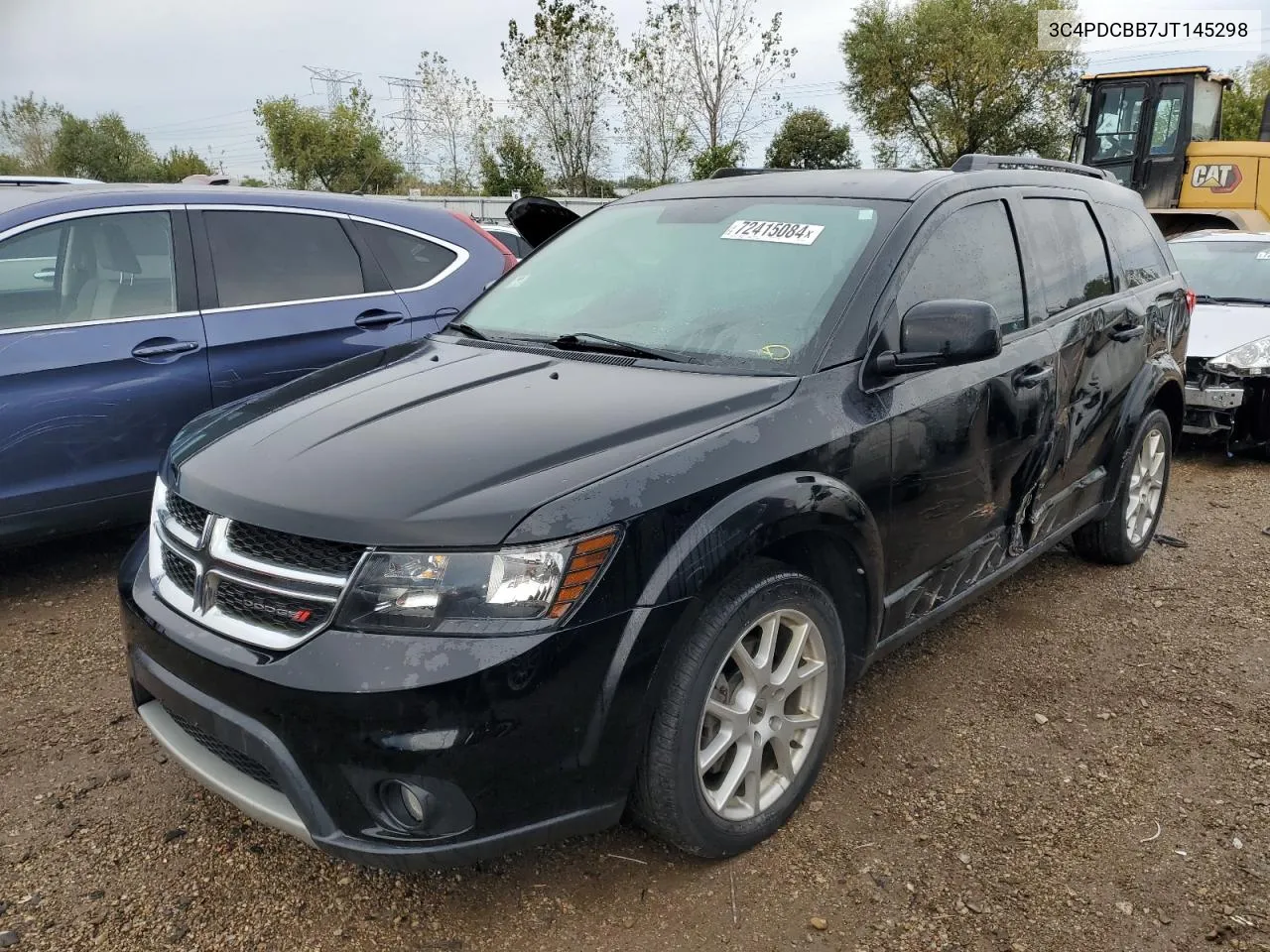 2018 Dodge Journey Sxt VIN: 3C4PDCBB7JT145298 Lot: 72415084