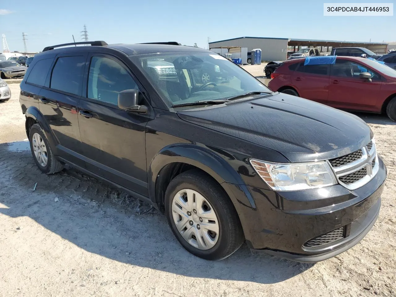 2018 Dodge Journey Se VIN: 3C4PDCAB4JT446953 Lot: 72540044