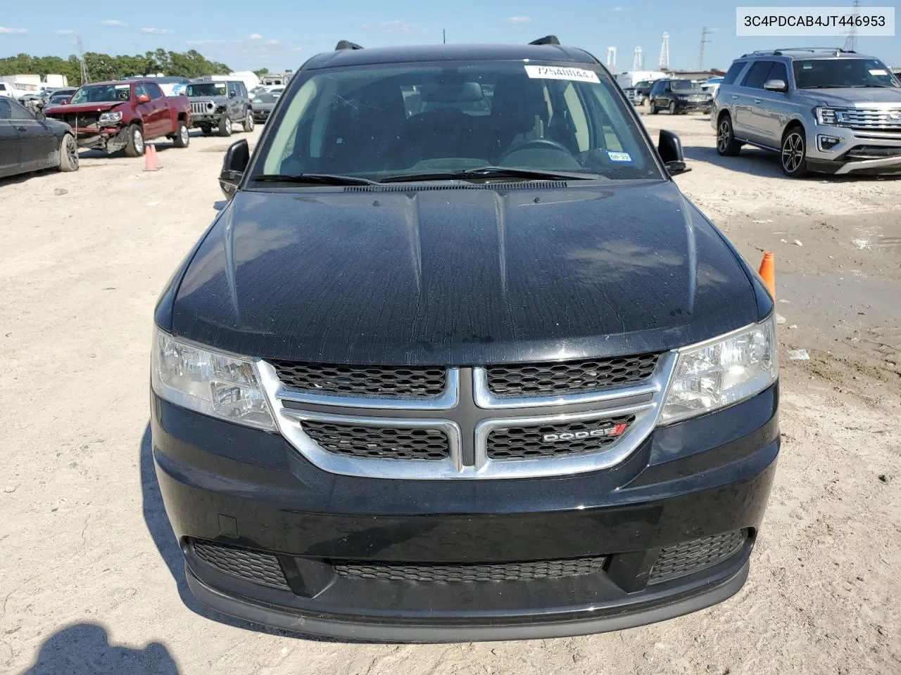 2018 Dodge Journey Se VIN: 3C4PDCAB4JT446953 Lot: 72540044