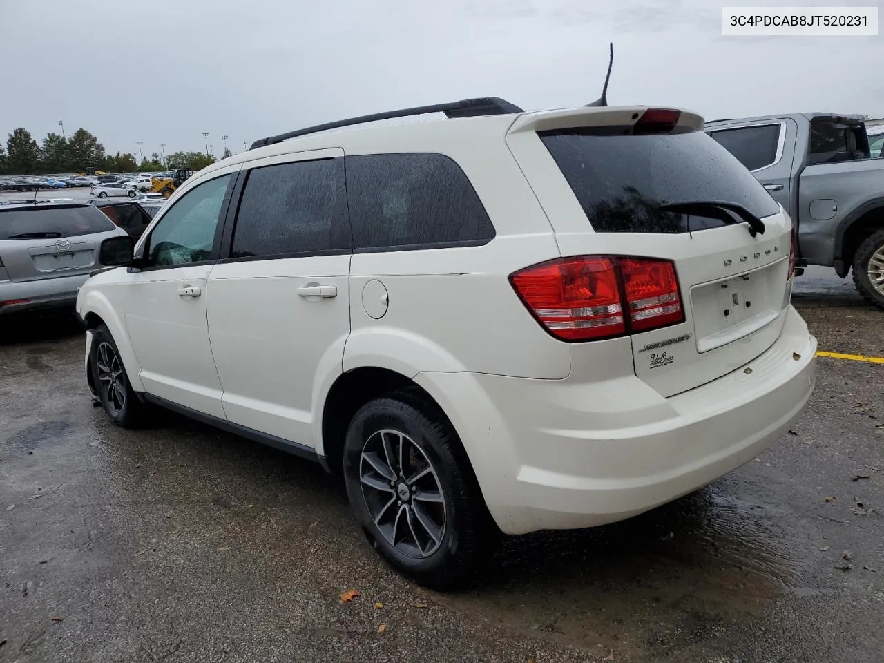 2018 Dodge Journey Se VIN: 3C4PDCAB8JT520231 Lot: 72542694