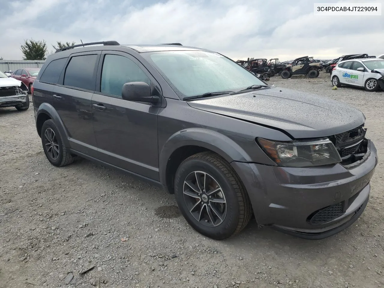 2018 Dodge Journey Se VIN: 3C4PDCAB4JT229094 Lot: 72606954