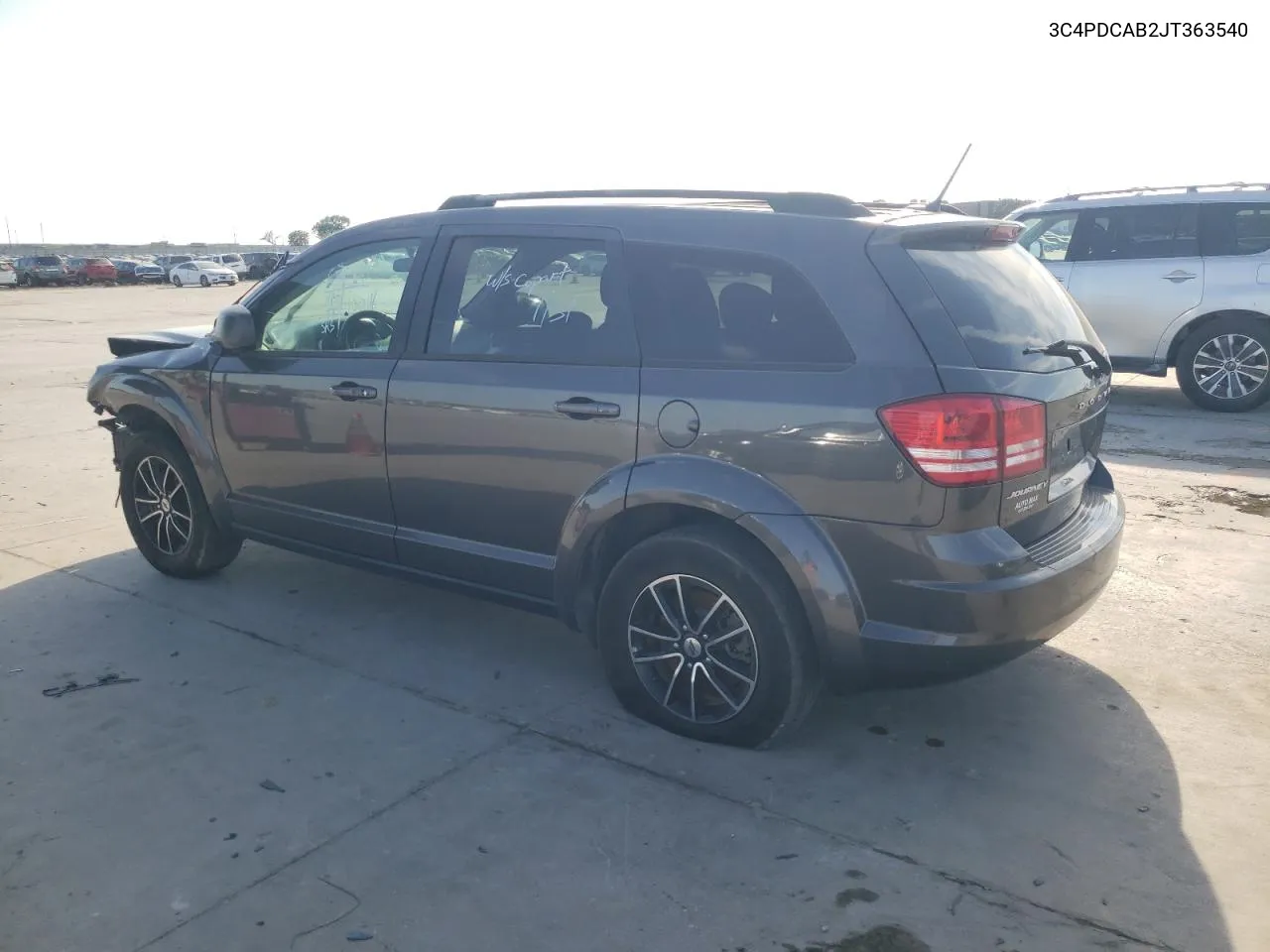 2018 Dodge Journey Se VIN: 3C4PDCAB2JT363540 Lot: 72742294